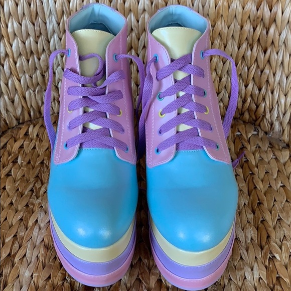 NIB Sugar Thrillz Pastel Platform Oxfords - Picture 3 of 8